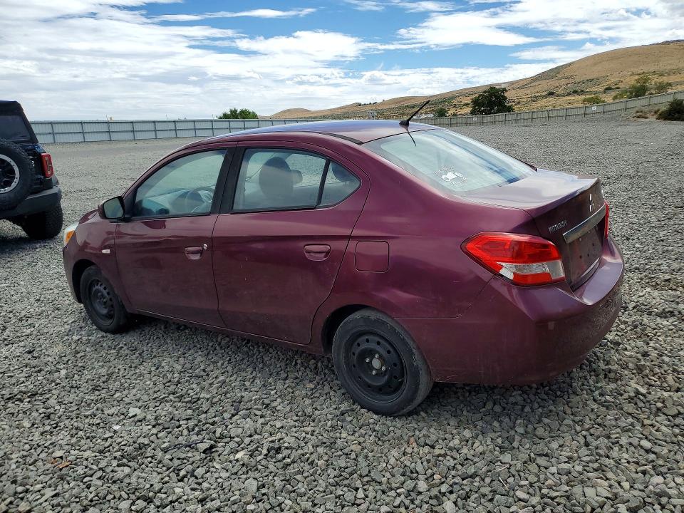 2017 Mitsubishi Mirage მანქანა იყიდება აუქციონზე, vin: ML32F3FJ4HHF16955, აუქციონის ნომერი: 65135866