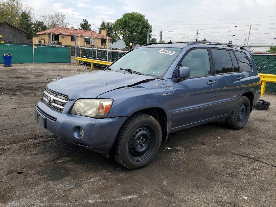 64622206 :رقم المزاد ، JTEEW21A760026851 vin ، 2006 Toyota Highlander مزاد بيع