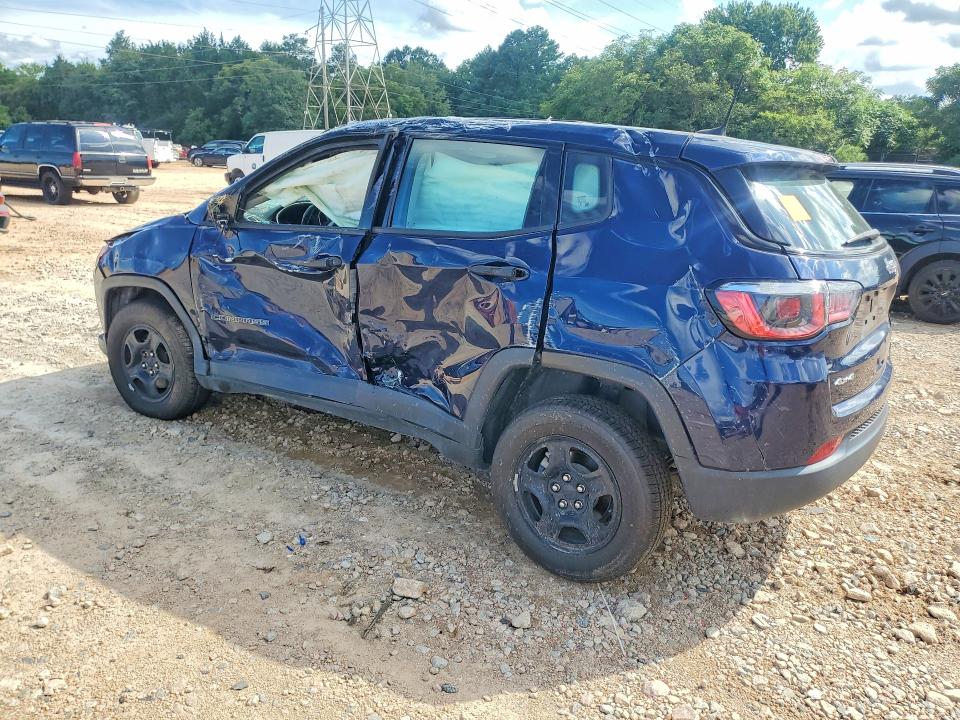 64080006 :رقم المزاد ، 3C4NJDAB7LT208927 vin ، 2020 Jeep Compass مزاد بيع