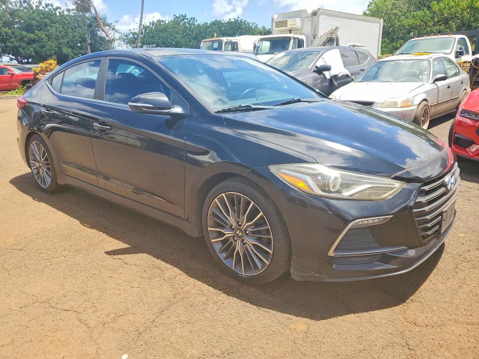 Продаж на аукціоні авто 2018 Hyundai Elantra, vin: KMHD04LB2JU456352, номер лоту: 66311066