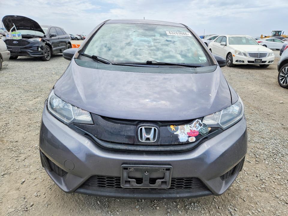 2015 Honda Fit მანქანა იყიდება აუქციონზე, vin: 3HGGK5H59FM753247, აუქციონის ნომერი: 63263686