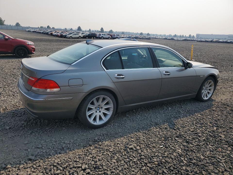 2006 Bmw 750 მანქანა იყიდება აუქციონზე, vin: WBAHN83596DT28199, აუქციონის ნომერი: 63576756