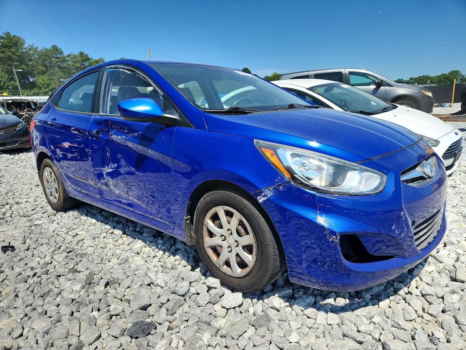 2014 Hyundai Accent მანქანა იყიდება აუქციონზე, vin: KMHCT4AE0EU726152, აუქციონის ნომერი: 65809556