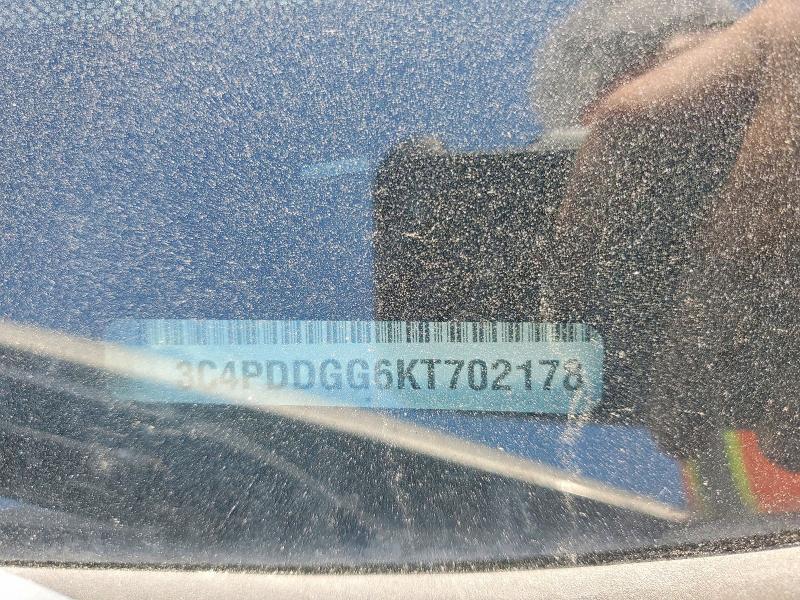 64242216 :رقم المزاد ، 3C4PDDGG6KT702178 vin ، 2019 Dodge Journey مزاد بيع