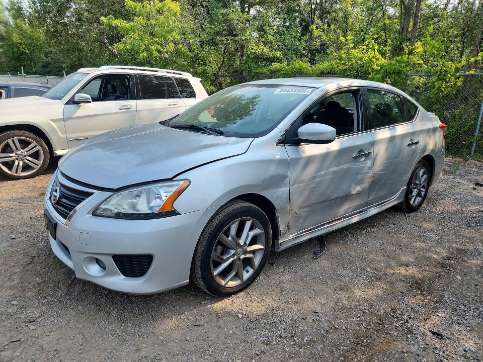 64433506 :رقم المزاد ، 3N1AB7AP6EL642335 vin ، 2014 Nissan Sentra مزاد بيع