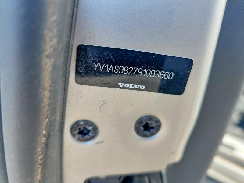 2009 Volvo S80 მანქანა იყიდება აუქციონზე, vin: YV1AS982791093660, აუქციონის ნომერი: 63811286