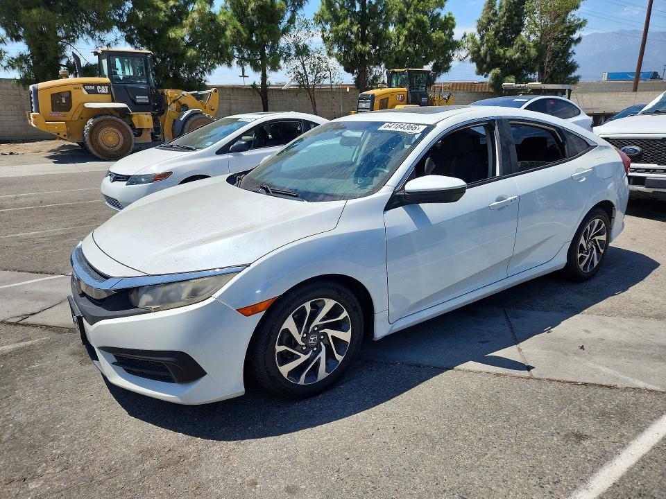 64184366 :رقم المزاد ، 2HGFC2F73HH521191 vin ، 2017 Honda Civic مزاد بيع