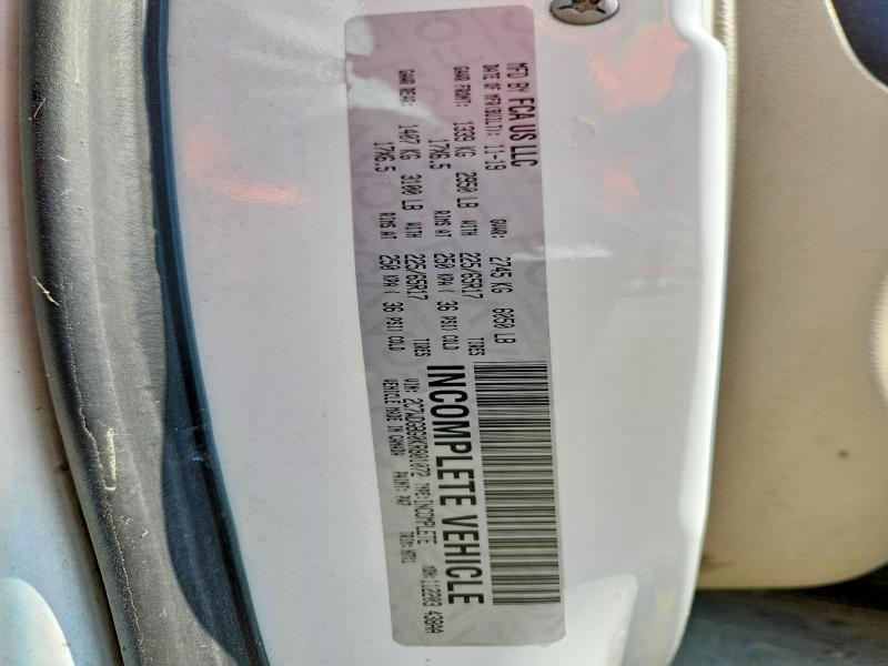 64181966 :رقم المزاد ، 2C7WDGBG0KR801072 vin ، 2019 Dodge Grand Caravan مزاد بيع