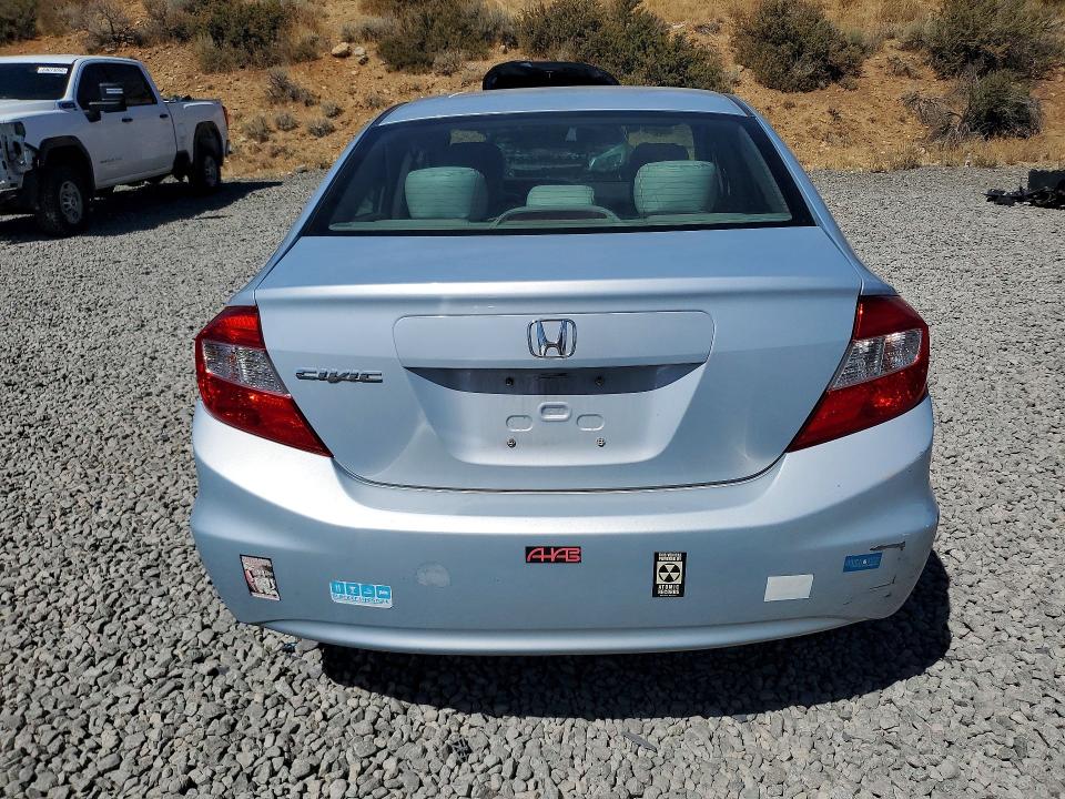 65910146 :رقم المزاد ، 2HGFB2F53CH562558 vin ، 2012 Honda Civic مزاد بيع