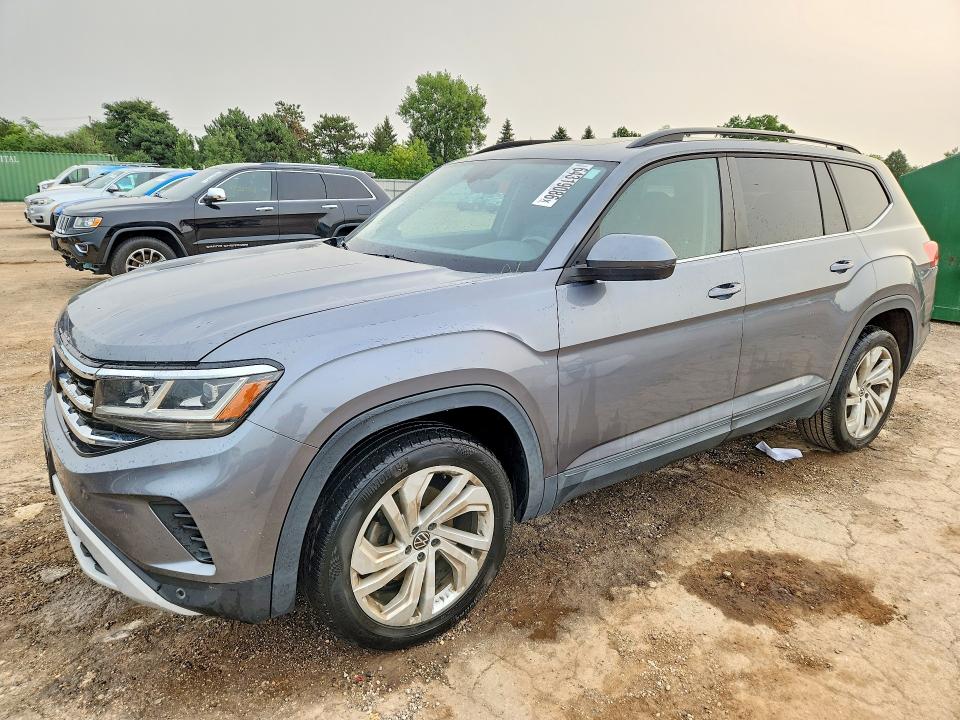 64319086 :رقم المزاد ، 1V2KR2CA8MC502420 vin ، 2021 Volkswagen Atlas مزاد بيع