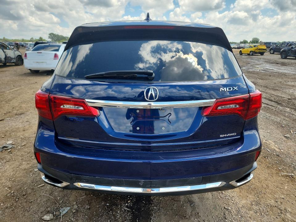 2017 Acura Mdx მანქანა იყიდება აუქციონზე, vin: 5FRYD4H72HB007611, აუქციონის ნომერი: 63014276