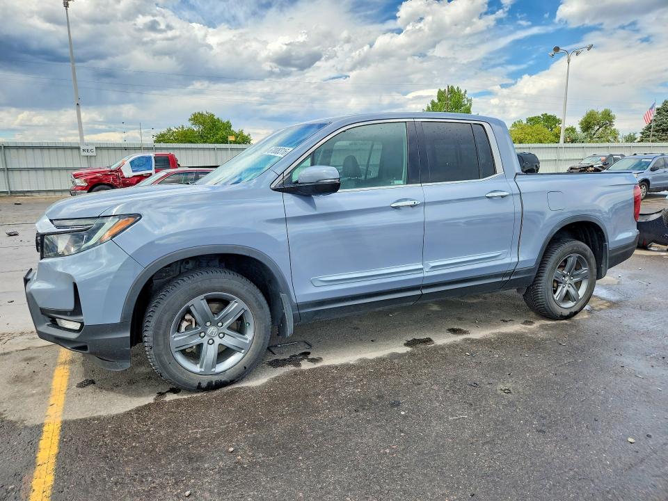 67008316 :رقم المزاد ، 5FPYK3F71NB024407 vin ، 2022 Honda Ridgeline مزاد بيع