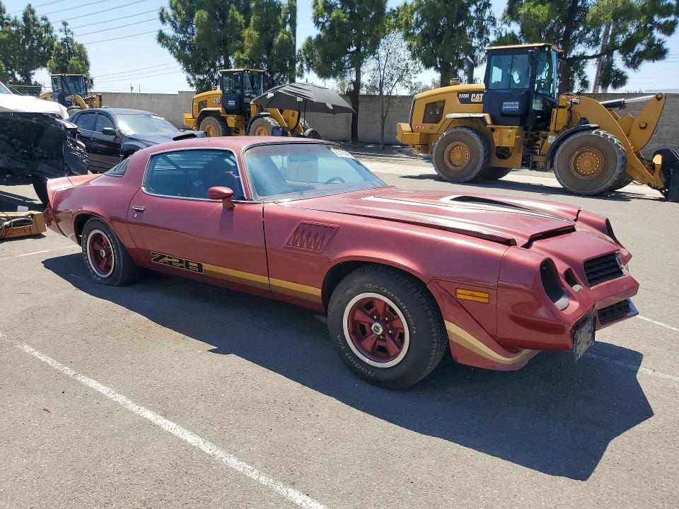 Aukcja sprzedaży 1979 Chevrolet Camaro, vin: 1Q87L9L644362, numer aukcji: 63703436