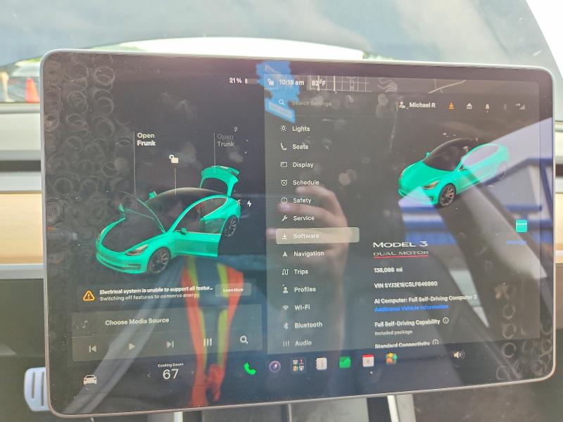 Aukcja sprzedaży 2020 Tesla Model 3, vin: 5YJ3E1EC5LF646860, numer aukcji: 63617556