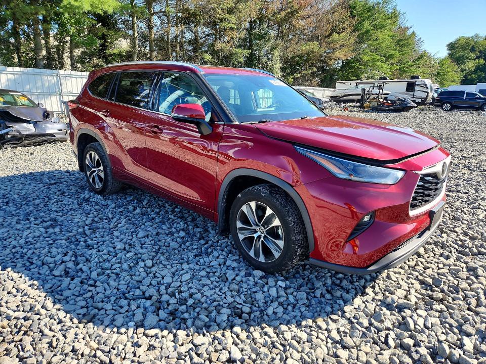 Aukcja sprzedaży 2021 Toyota Highlander, vin: 5TDGZRBH6MS534439, numer aukcji: 63922106