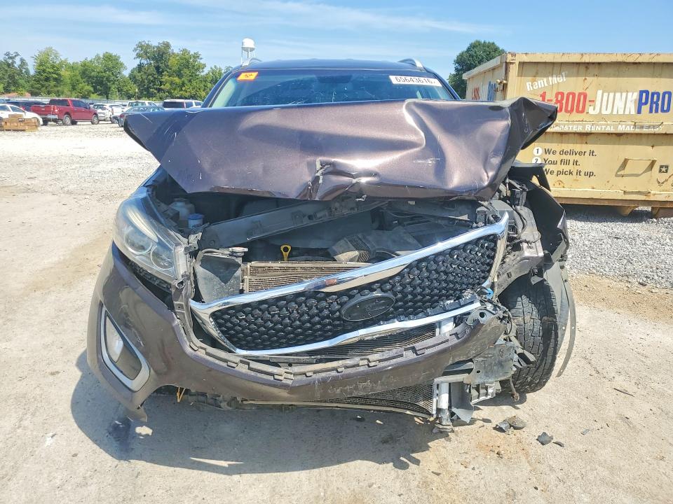 65643616 :رقم المزاد ، 5XYPH4A53HG297862 vin ، 2017 Kia Sorento مزاد بيع