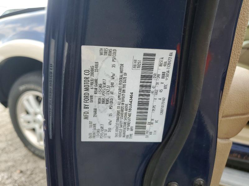 Aukcja sprzedaży 2008 Ford Explorer, vin: 1FMEU74E18UA43464, numer aukcji: 61600166