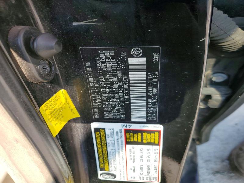 64583576 :رقم المزاد ، 4T1BF3EK0BU222760 vin ، 2011 Toyota Camry مزاد بيع