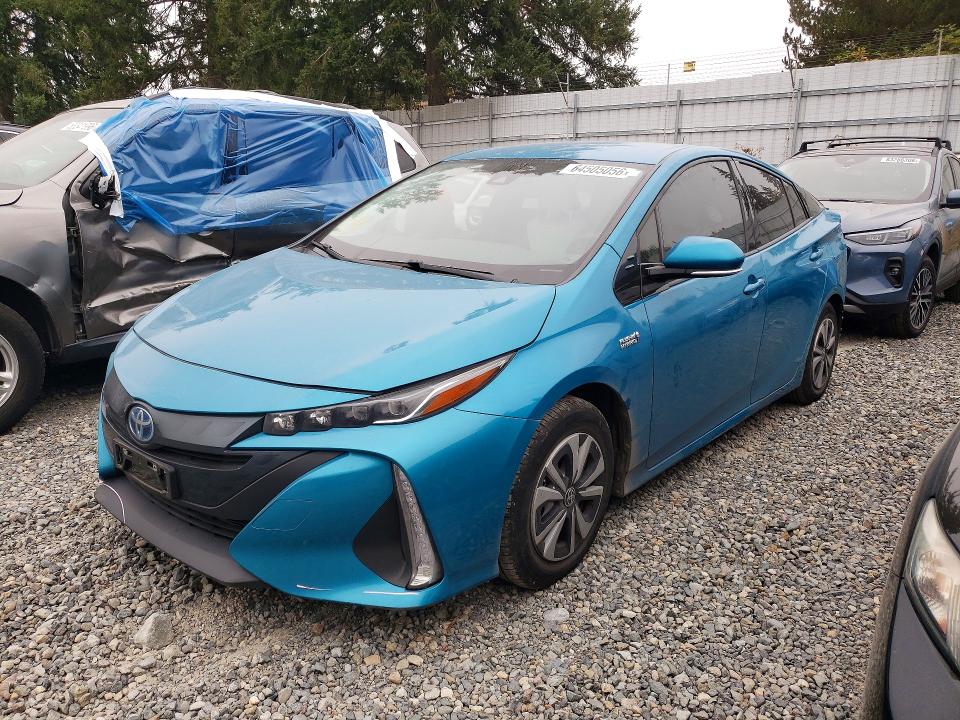 2017 Toyota Prius Prime მანქანა იყიდება აუქციონზე, vin: JTDKARFP1H3014837, აუქციონის ნომერი: 64505056