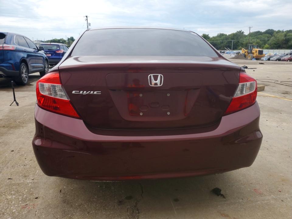 2012 Honda Civic მანქანა იყიდება აუქციონზე, vin: 19XFB2F56CE064333, აუქციონის ნომერი: 65721276