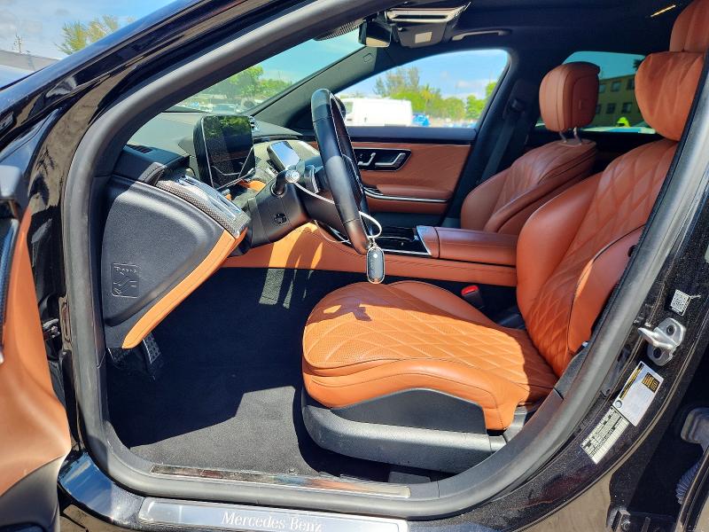 2022 Mercedes-benz S მანქანა იყიდება აუქციონზე, vin: W1K6G6DB0NA100191, აუქციონის ნომერი: 63906216