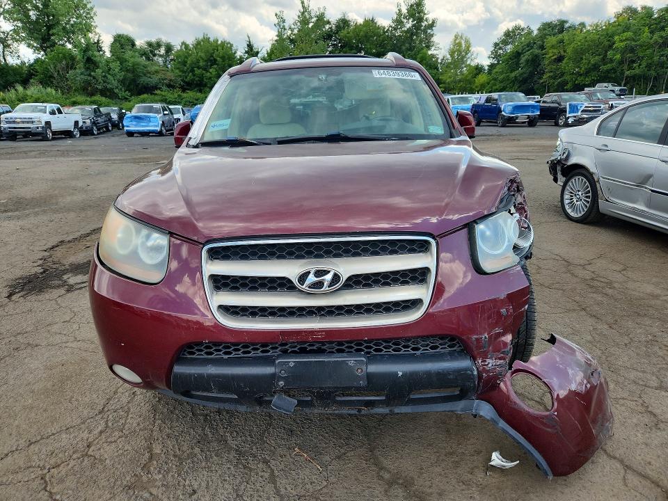 2007 Hyundai Santa Fe მანქანა იყიდება აუქციონზე, vin: 5NMSH13E27H096531, აუქციონის ნომერი: 64839386
