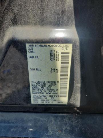 2017 Nissan Altima მანქანა იყიდება აუქციონზე, vin: 1N4AL3AP8HC180353, აუქციონის ნომერი: 64238086
