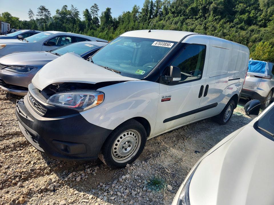 Auction sale of the 2019 Ram Promaster City, vin: ZFBHRFAB8K6M47416, lot number: 67033856