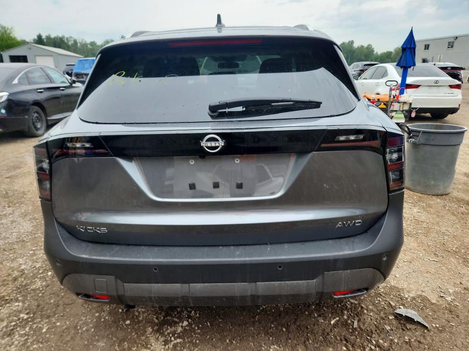 2025 Nissan Kicks მანქანა იყიდება აუქციონზე, vin: 3N8AP6CB1SL421106, აუქციონის ნომერი: 60841116