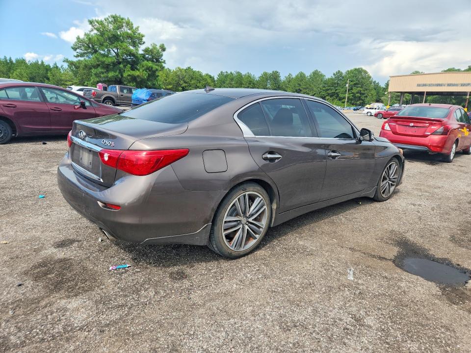 Aukcja sprzedaży 2014 Infiniti Q50, vin: JN1BV7AP3EM670272, numer aukcji: 64414796
