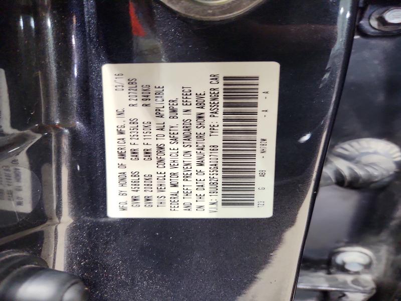 Продаж на аукціоні авто 2016 Acura Tlx, vin: 19UUB2F55GA007168, номер лоту: 66164306