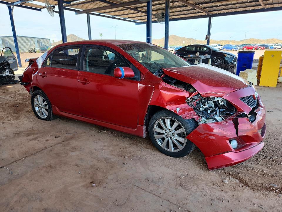 2010 Toyota Corolla მანქანა იყიდება აუქციონზე, vin: 1NXBU4EE4AZ376411, აუქციონის ნომერი: 64631296