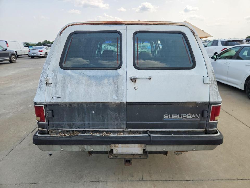 63358846 :رقم المزاد ، 1GKER16K9MF510266 vin ، 1991 Gmc Suburban مزاد بيع