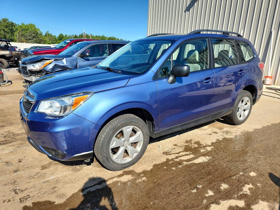 2016 Subaru Forester მანქანა იყიდება აუქციონზე, vin: JF2SJABC1GH480646, აუქციონის ნომერი: 66241576