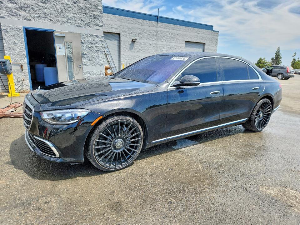2024 Mercedes-benz S მანქანა იყიდება აუქციონზე, vin: W1K6G7GB4RA272411, აუქციონის ნომერი: 61751036
