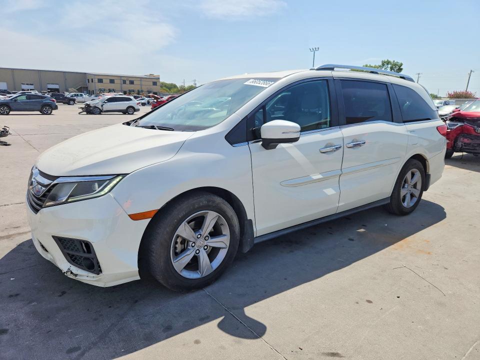 66052866 :رقم المزاد ، 5FNRL6H75KB072884 vin ، 2019 Honda Odyssey مزاد بيع