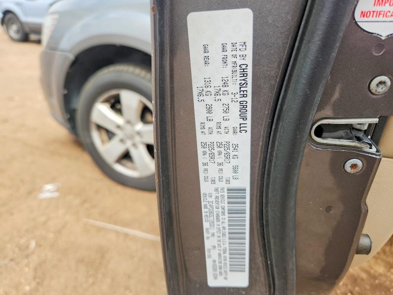 64817526 :رقم المزاد ، 3C4PDDBG5CT293311 vin ، 2012 Dodge Journey مزاد بيع