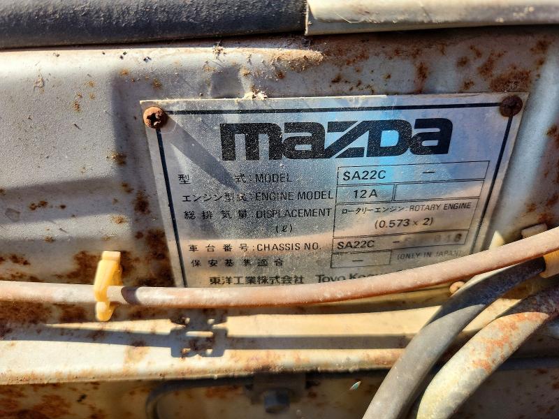 Продажа на аукционе авто 1979 Mazda Rx-7, vin: SA22C519848, номер лота: 65807446