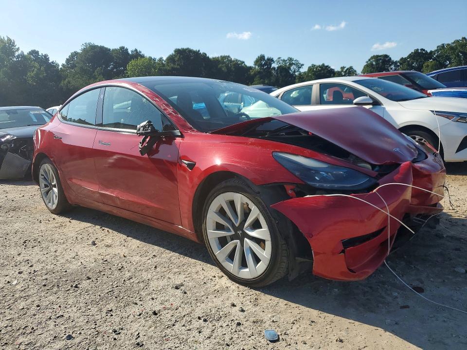65753946 :رقم المزاد ، 5YJ3E1EA0NF370766 vin ، 2022 Tesla Model 3 مزاد بيع