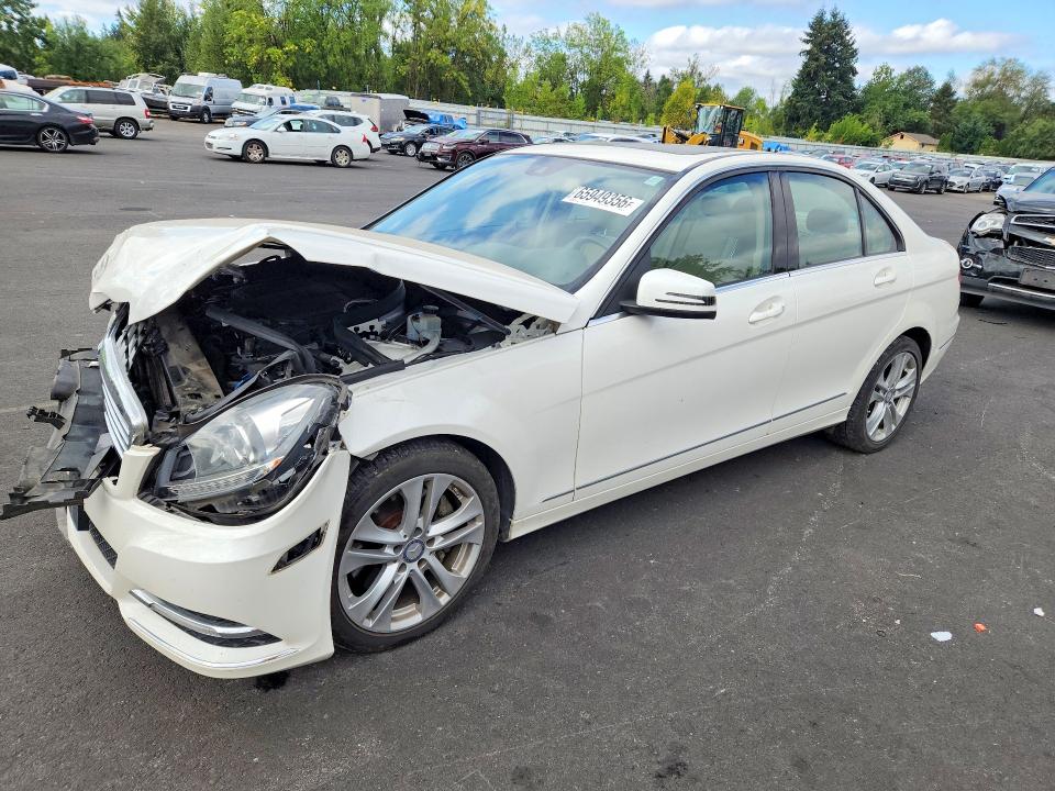 Auction sale of the 2014 Mercedes-benz C, vin: WDDGF8ABXER317112, lot number: 65949356