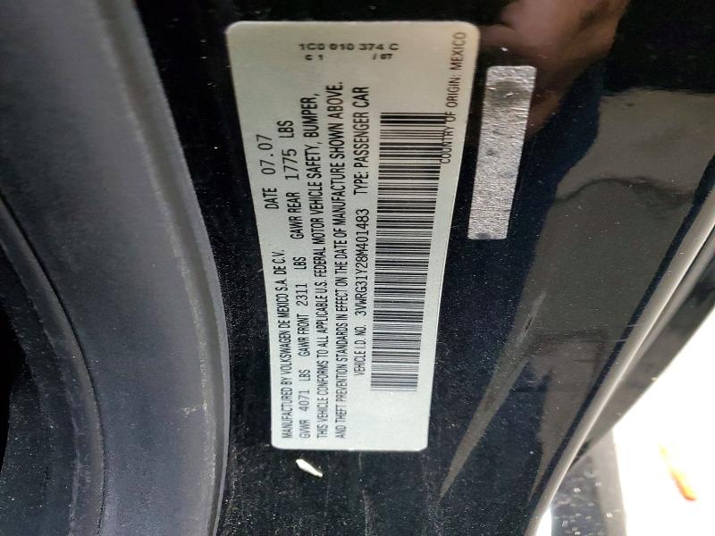 Продажа на аукционе авто 2008 Volkswagen New Beetle, vin: 3VWRG31Y28M401483, номер лота: 67014576