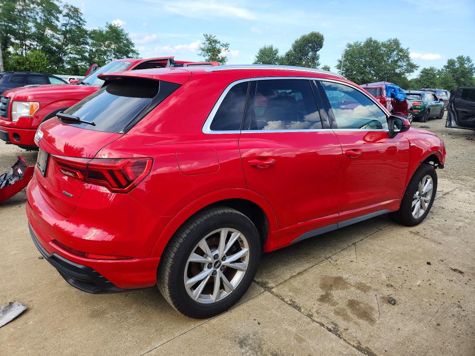 Aukcja sprzedaży 2022 Audi Q3, vin: WA1DECF39N1035931, numer aukcji: 65621596