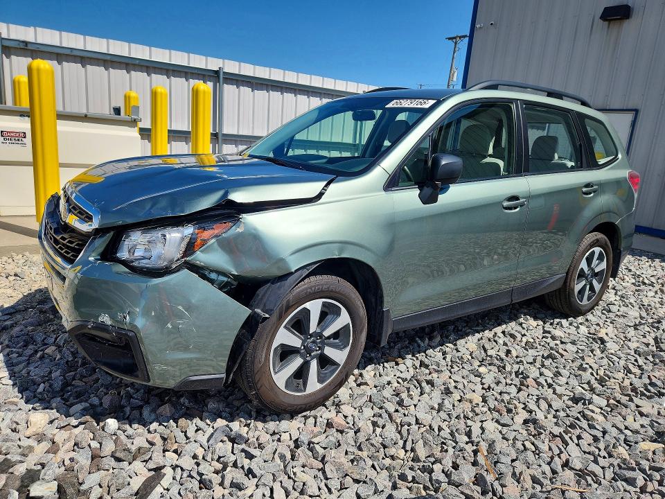 66279166 :رقم المزاد ، JF2SJABC9JH402686 vin ، 2018 Subaru Forester مزاد بيع