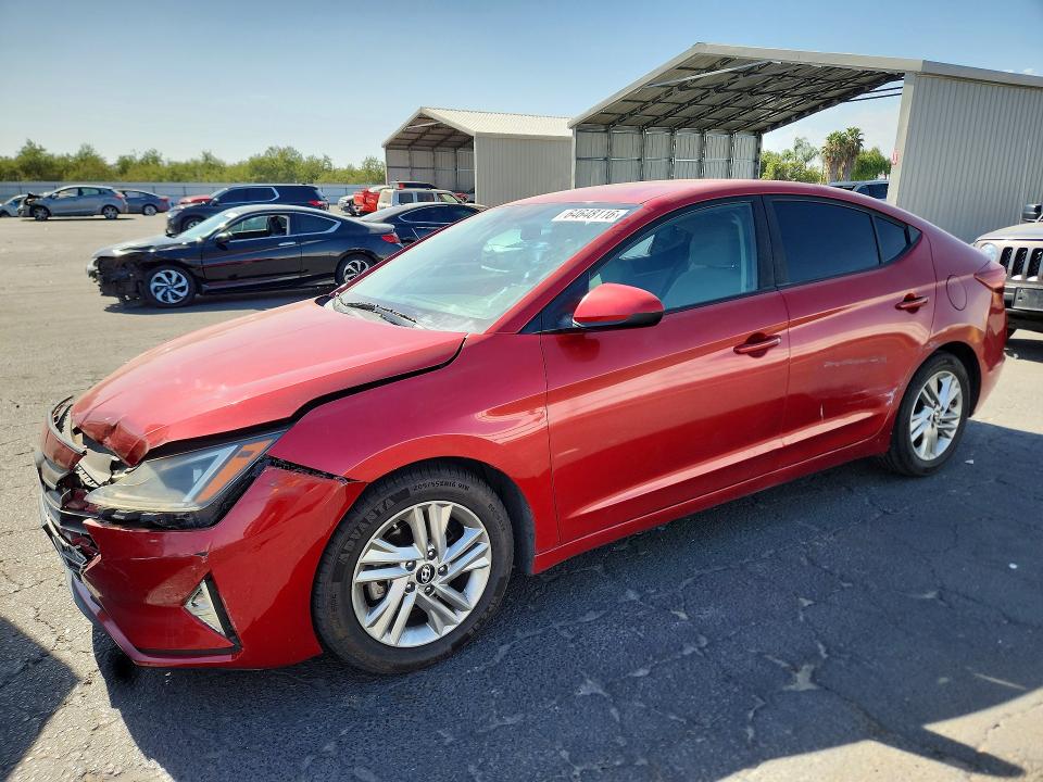 2019 Hyundai Elantra მანქანა იყიდება აუქციონზე, vin: 5NPD84LF7KH449652, აუქციონის ნომერი: 64648116