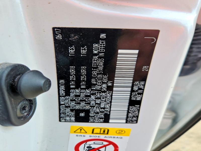 Aukcja sprzedaży 2017 Lexus Nx, vin: JTJBJRBZ7H2069822, numer aukcji: 66170646