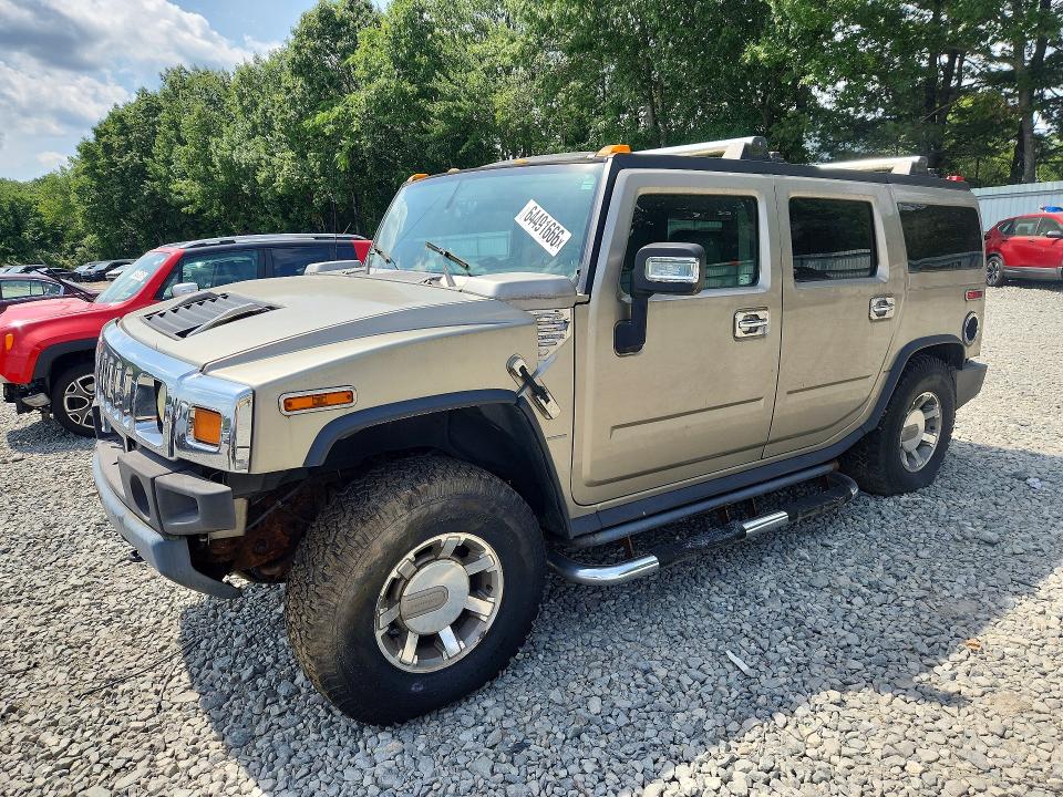 64491666 :رقم المزاد ، 5GRGN23U64H117419 vin ، 2004 Hummer H2 مزاد بيع