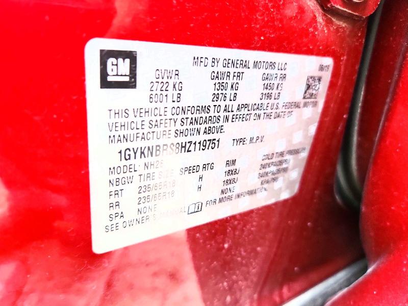 Aukcja sprzedaży 2017 Cadillac Xt5, vin: 1GYKNBRS8HZ119751, numer aukcji: 64097986