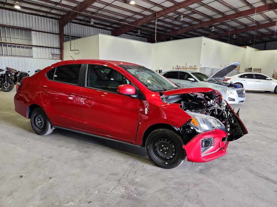 63909396 :رقم المزاد ، ML32FUFJ8RHF19624 vin ، 2024 Mitsubishi Mirage مزاد بيع