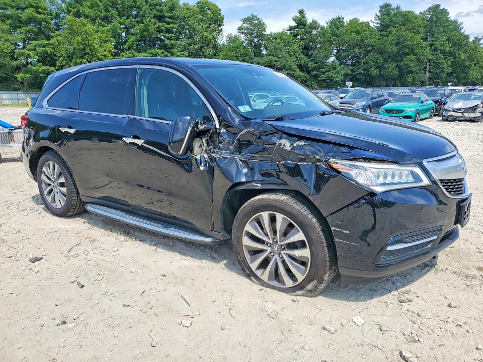 2014 Acura Mdx მანქანა იყიდება აუქციონზე, vin: 5FRYD4H45EB002064, აუქციონის ნომერი: 64651806