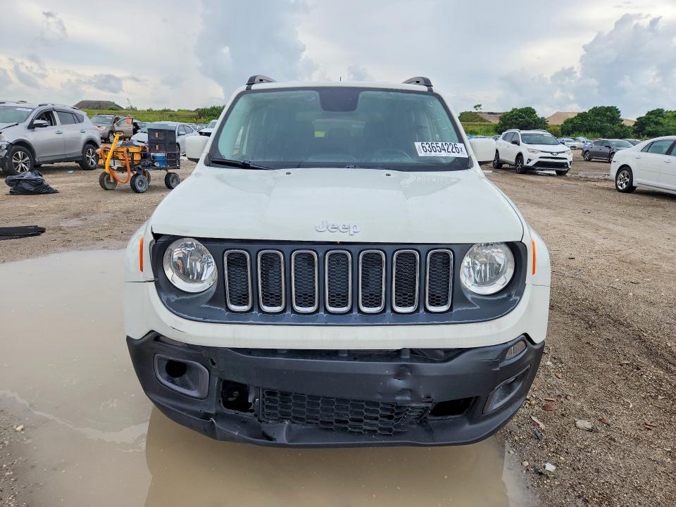 Продаж на аукціоні авто 2017 Jeep Renegade, vin: ZACCJABB7HPG65739, номер лоту: 63654226